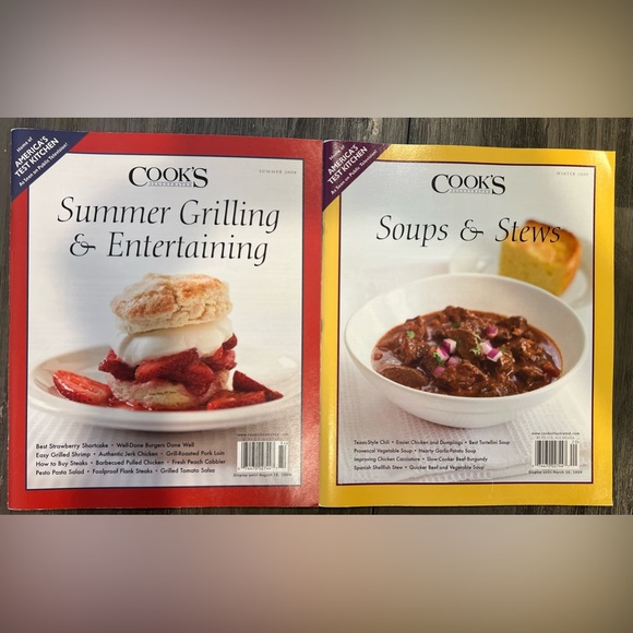 Cook's Illustrated 9 Magazines Lot Foodie Recipes Cooking Culinary Test Kitchen - Picture 3 of 7